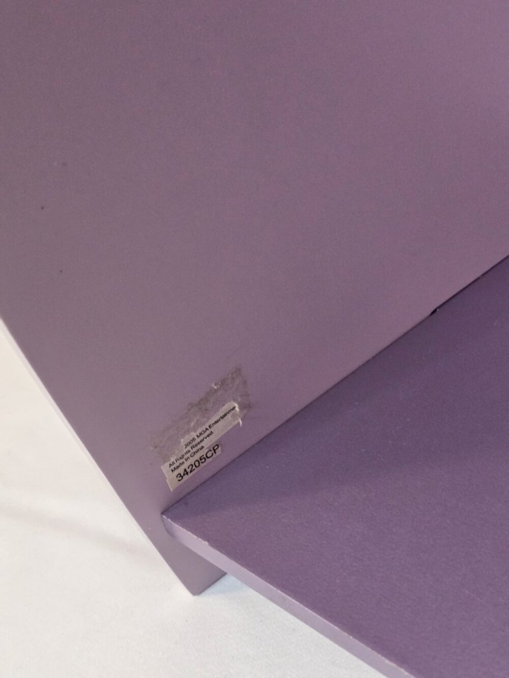 2006 Livin' Bratz Fashion Showcase Wall shelf Purple Y2K Room Decor RARE HTF - Picture 16 of 16